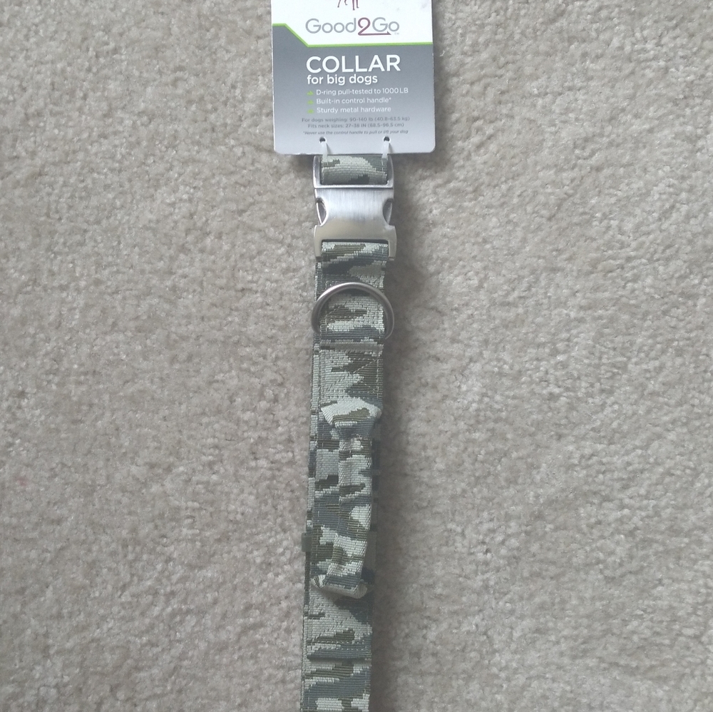 Camo Big Dog Good to Go Camo Collar